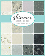 Shimmer Dots - Metallic Ecru - Quilt Fabric
