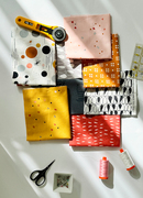 Simply Cozy Stripes Silver - Quilt Fabric