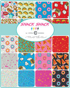 Snack Shack Coated - Cream - Quilt Fabric