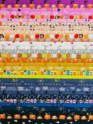 Spooky Darlings Goldenrod - Unlucky Cat - Quilt Fabric