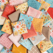 Sunday Brunch Mosaic - Mint Tea - Quilt Fabric