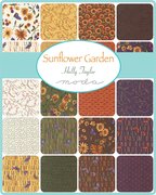 Sunflower Garden Rust - Coming Up - Quilt Fabric
