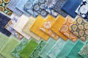 Sunflowers My Heart Grass - Quilt Fabric