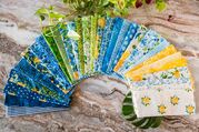 Sunshine And Blue Skies Cloud - Quilt Fabric
