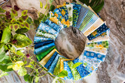 Sunshine And Blue Skies Cloud - Quilt Fabric