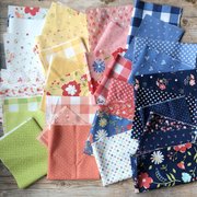 Sunwashed Nectar - Check - Quilt Fabric