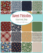 Sweet Melodies Green - Plaid Checks and Plaids - Fabric