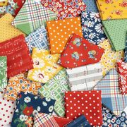 Sweet Melodies Green - Plaid Checks and Plaids - Fabric
