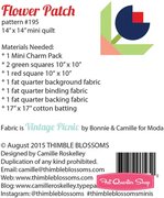 Mini Flower Patch - Quilt Pattern