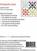 Fireworks Mini - Quilt Pattern