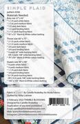 Simple Plaid - Quilt Pattern