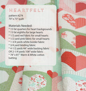 Heartfelt - Quilt Pattern