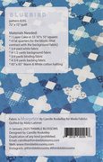Bluebird - Quilt Pattern, different perspective #1. Select this picture to zoom in