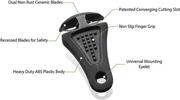 Thread Cutterz Zipper Pull Black