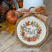 Fall Wreath - Cross Stitch Pattern