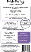 Bodobo Box Bags - Sewing Pattern