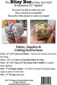 Bodobo-The Bitsy Box - Sewing Pattern