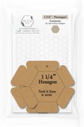 Tack it Easy 1 1/4" Hexagon Gadget - Paper Piecing Tool