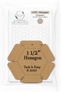 Tack it Easy 1 1/2" Hexagon Gadget - Paper Piecing Tool