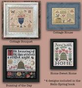 Hello Spring - 8 Designs - Cross Stitch Pattern