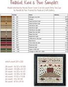 Faithful, Kind & True - Cross Stitch Book