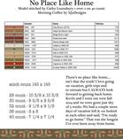 No Place Like Home - Cross Stitch Book