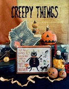 Hello Midnight - Halloween Cross Stitch Bisornu Book