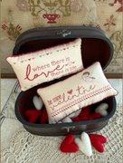 Hello Love - Valentines Cross Stitch Pattern