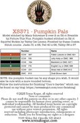 Pumpkin Pals - Halloween Cross Stitch Pattern