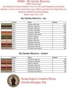 My Garden Biscornu - Cross Stitch Pattern
