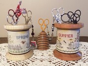 Seasonal Spools - Spring & Summer - Cross Stitch Pattern