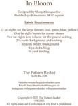 In Bloom - Quilt Pattern