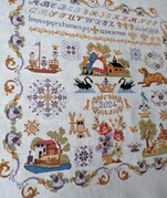 Europe Sampler - Cross Stitch Pattern