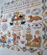 Europe Sampler - Cross Stitch Pattern
