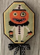 Fang and Big Eye Gang - Halloween Cross Stitch Book