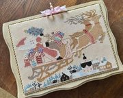 Santa's Patriotic Eve Set - Cross Stitch Pattern