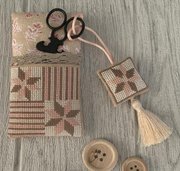 Santa's Patriotic Eve Set - Cross Stitch Pattern