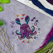 Deep Sea Dumbo - XStitch The Rainbow - Cross Stitch Pattern