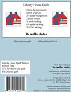 Liberty Home - Quilt Pattern