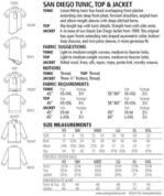 San Diego Top and Tunic - Sewing Pattern