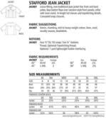 Stafford Jean Jacket - Sewing Pattern