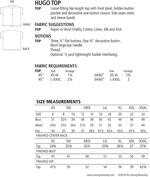 Hugo Top - Sewing Pattern