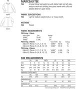 The Marceau Top - Sewing Pattern
