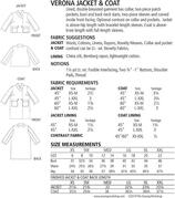 Verona Jacket and Coat - Sewing Pattern