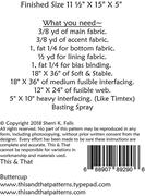 Buttercup - Quilt Pattern