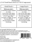 Whatcha Got Mini's - Quilt Pattern