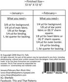 Barn Block Mini Series Jan/Feb - Quilt Pattern