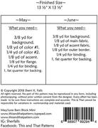 Barn Block Mini Series May/Jun - Quilt Pattern