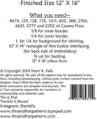 Thankful and Blessed - Quilt Pattern