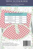 Quick Tipsy Potholders - Christmas Sewing Pattern